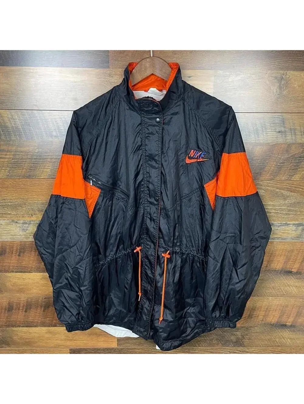Vintage 90s Nike Women’s Aztec Windbreaker Jacket Size Medium